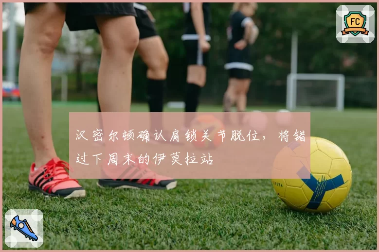 汉密尔顿确认肩锁关节脱位，将错过下周末的伊莫拉站